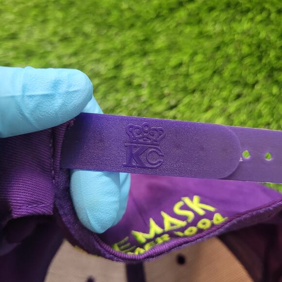 VTG 1994 The Mask Official Movie Promo Hat Dated Summer 1994 - Picture 10 of 11